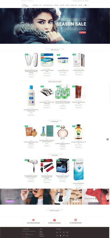 Product picture Beauty and Skin Care Store Amazon Affiliate Website