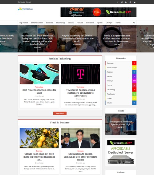 Product picture Daily News WebSite + Fully Automatic